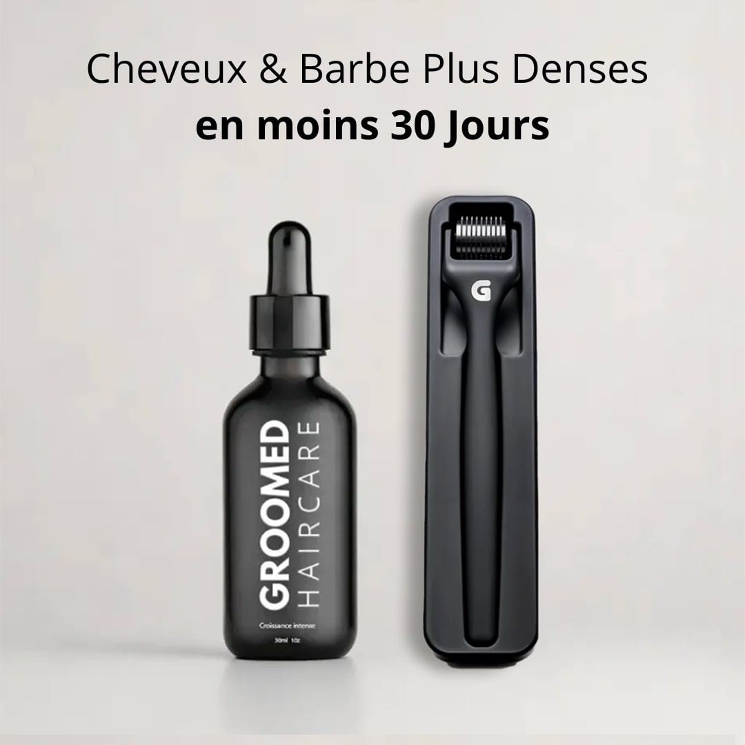 Sérum de Romarin : Cheveux et Barbe Plus Denses en 30 Jours